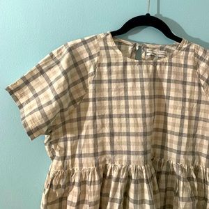 PLAID URBANOUTFITTERS BLOUSE / T SHIRT